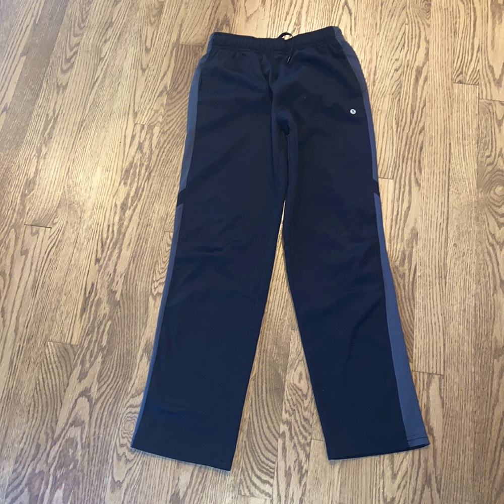 Black & Gray Quick- Dri Athletic Pants by Xersion